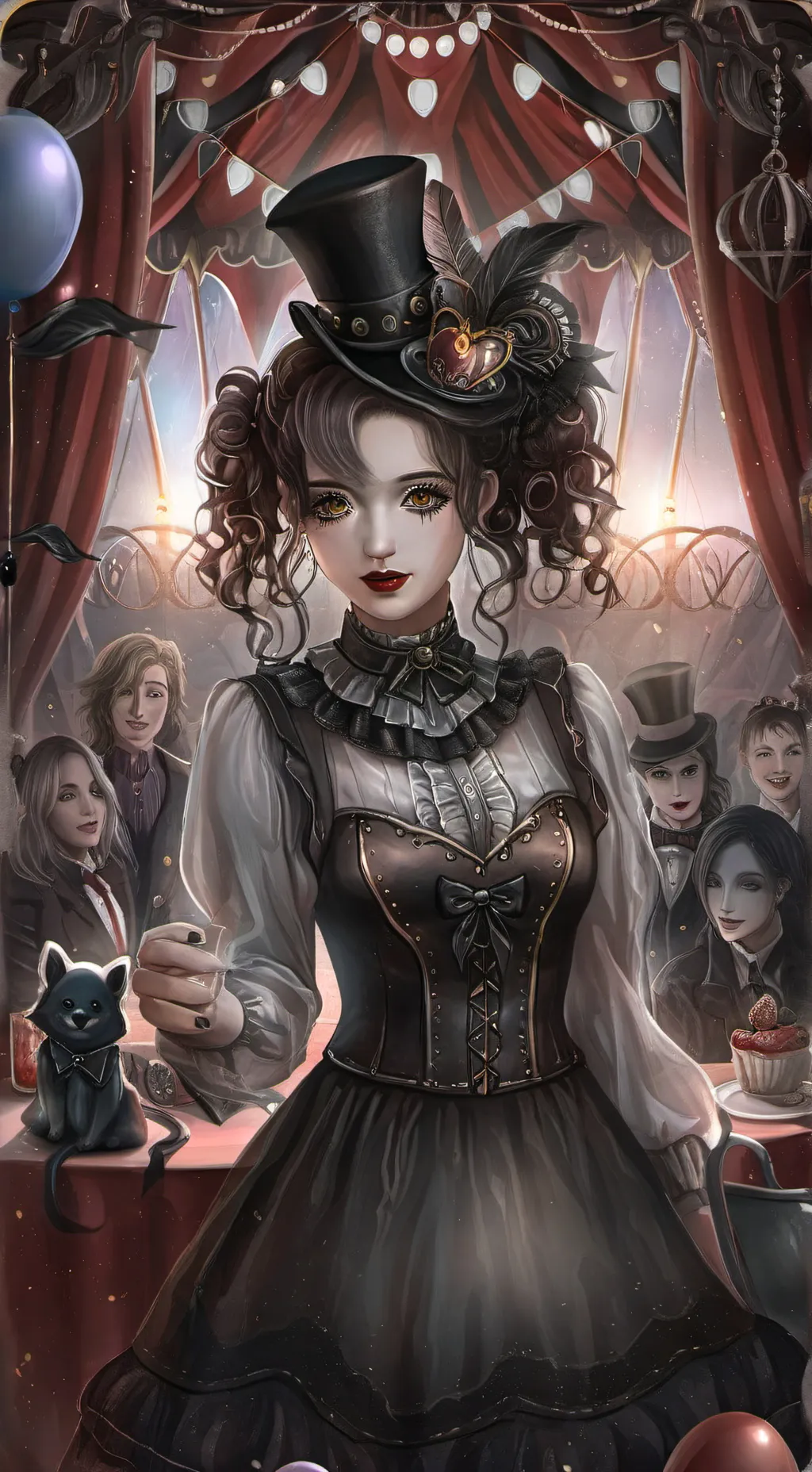 ai character: Tadc SECOND ONE   background