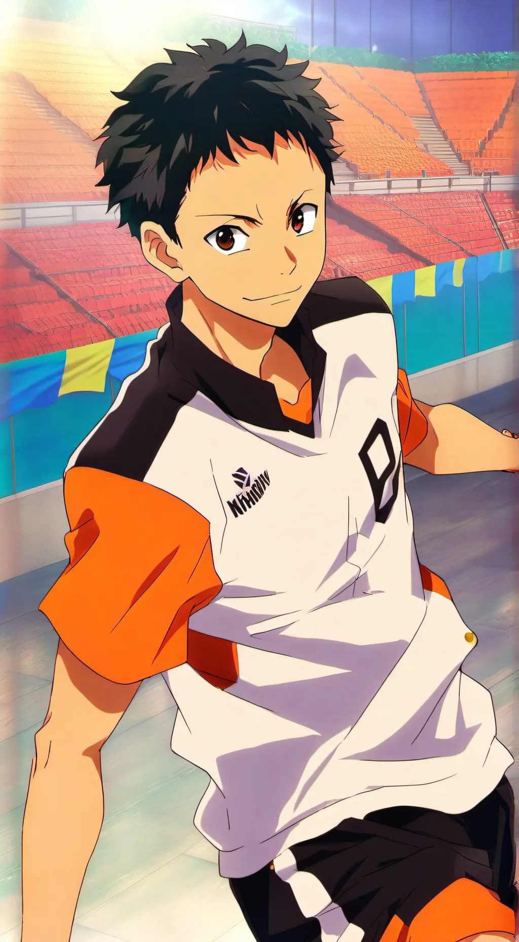 ai character: Nishinoya Yuu background