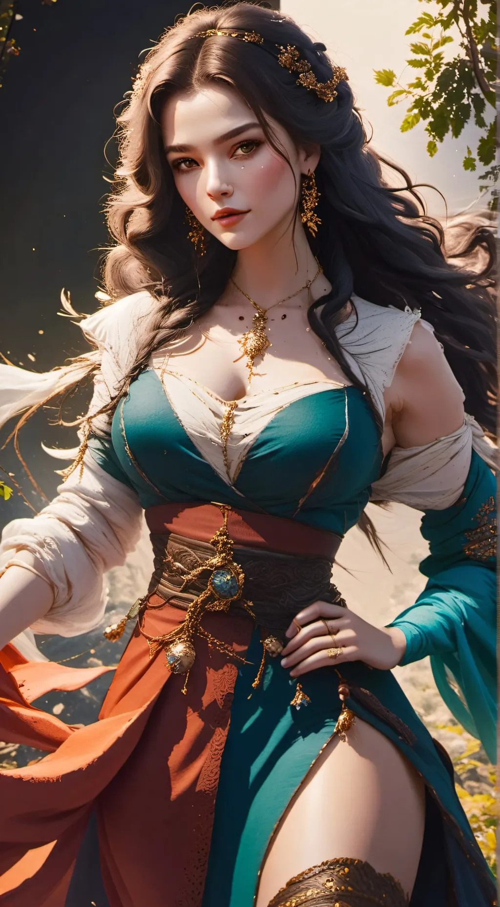 ai character: Queen Sophia background