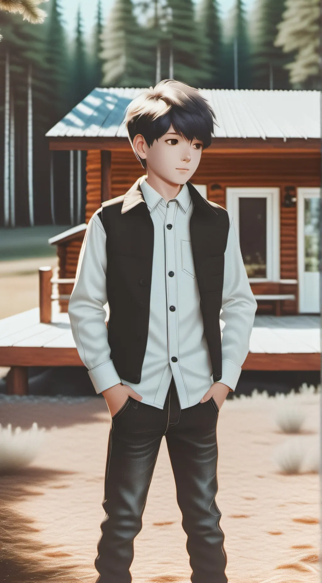 ai character: Trevor Hunter background