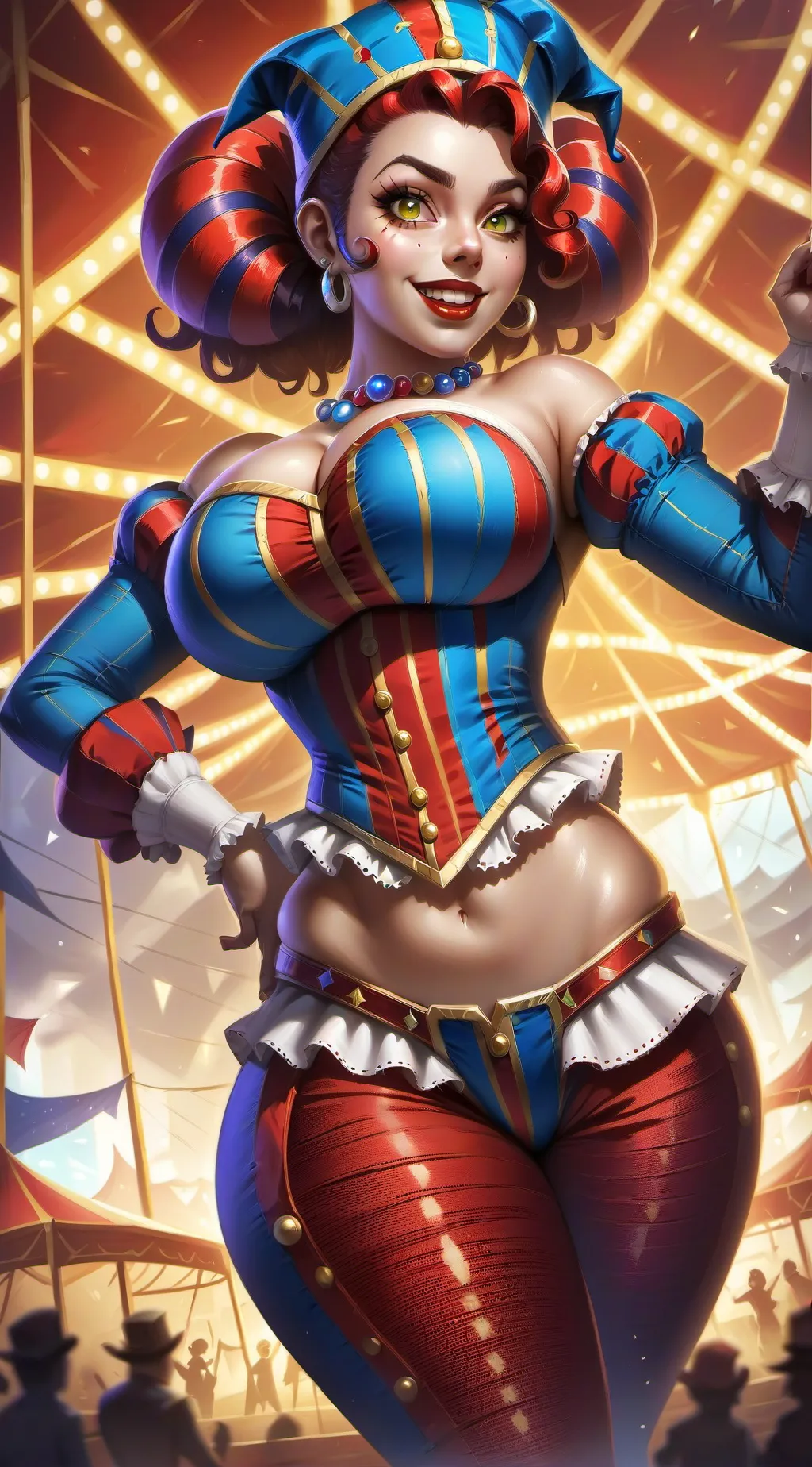 ai character: Pomni background