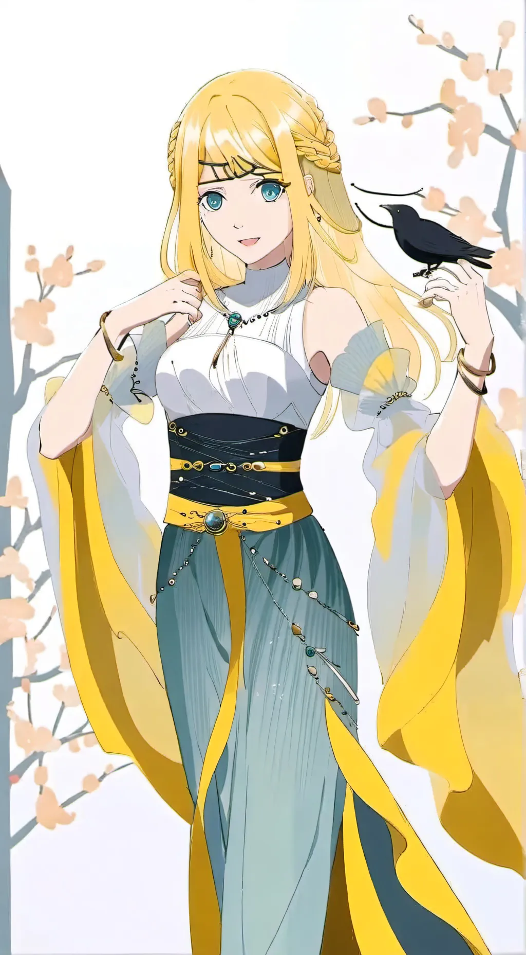 ai character: Annette  background