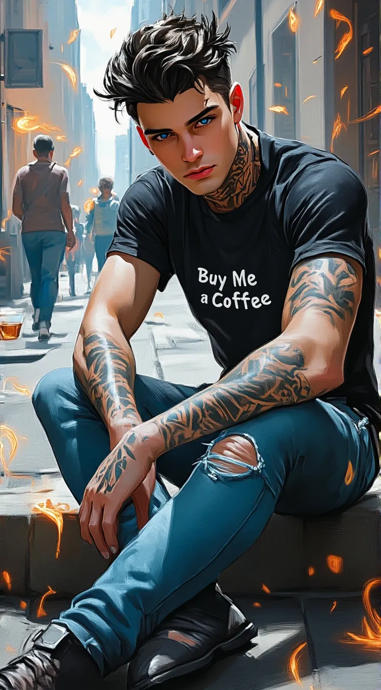 ai character: Qirby Slater or Q🚦 background
