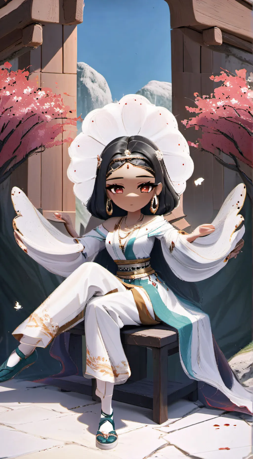 ai character: Kayla  background