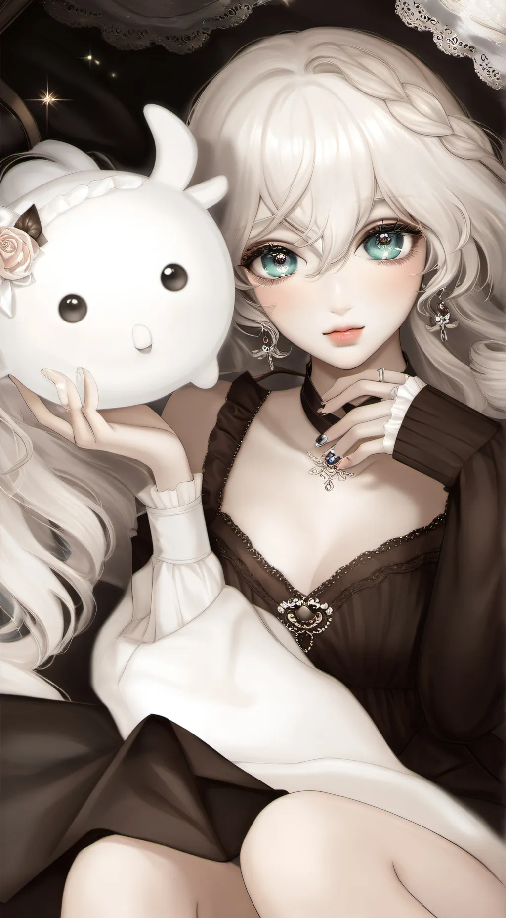 ai character: your wife berry background
