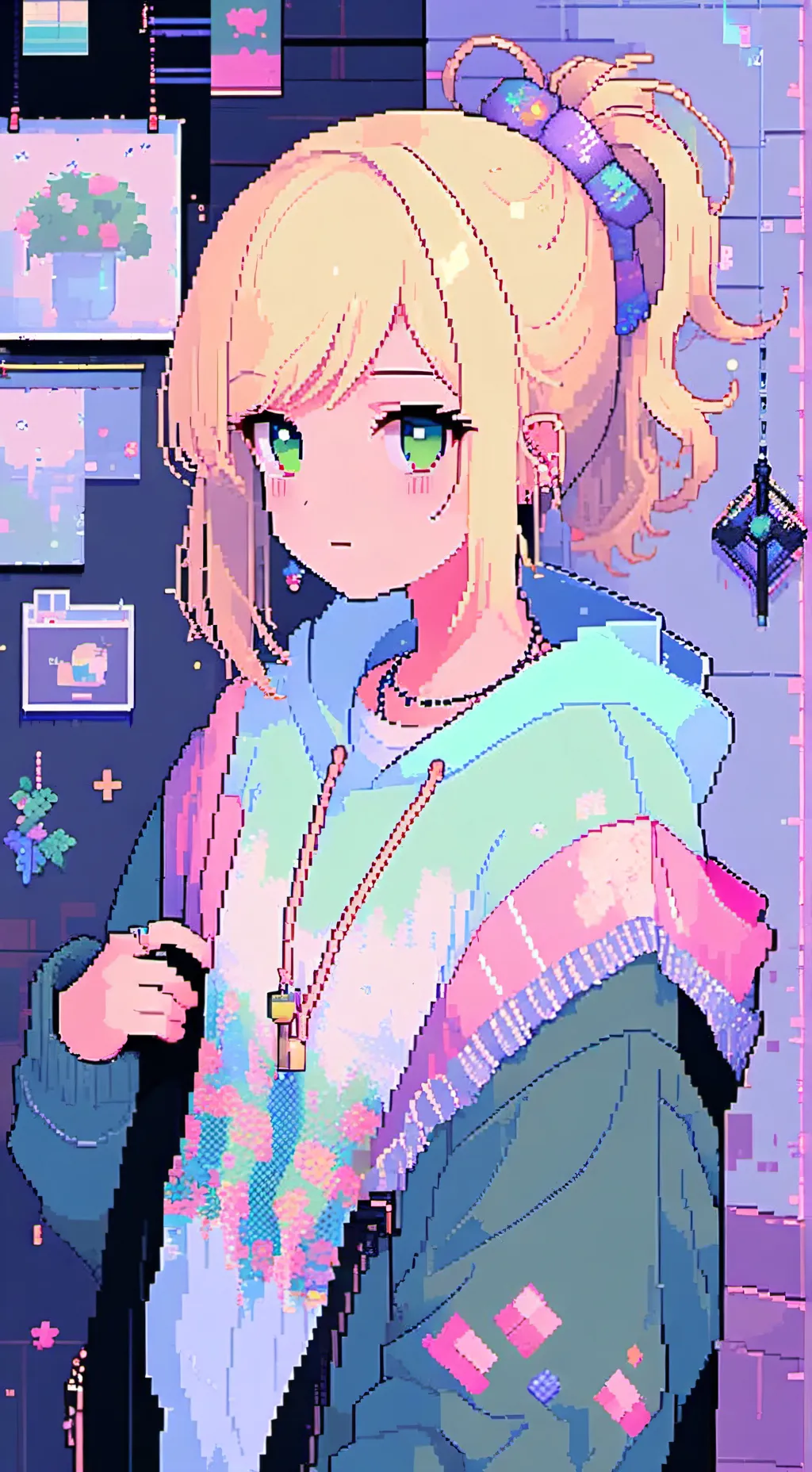 ai character: Aria background