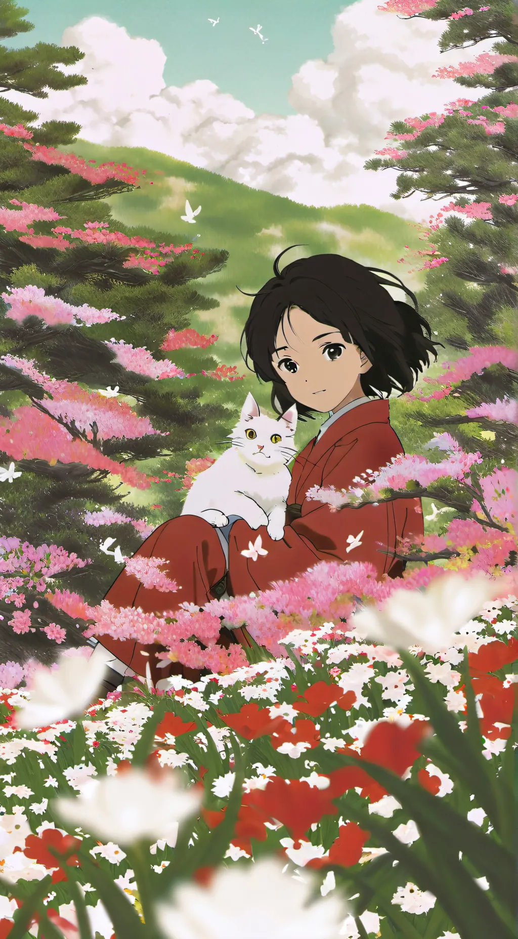 ai character: catnap  infected  background
