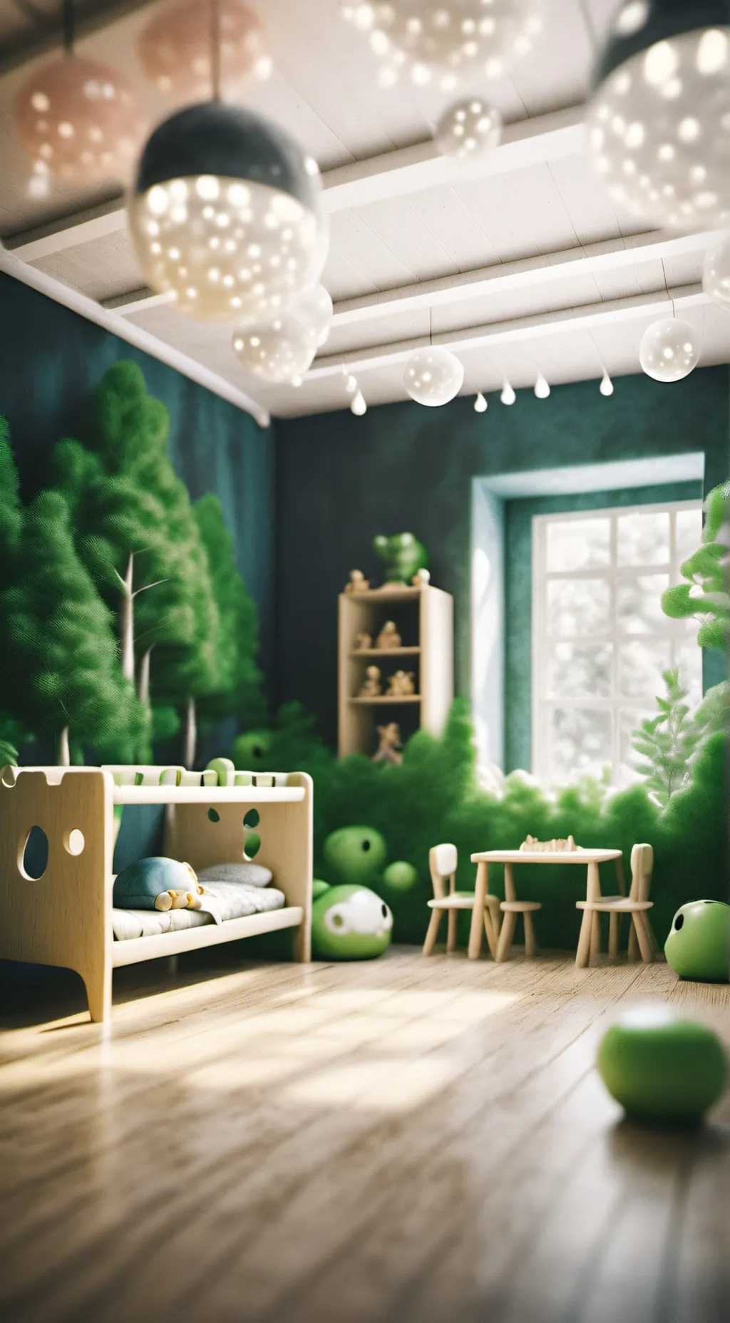 ai character: Preschool  background