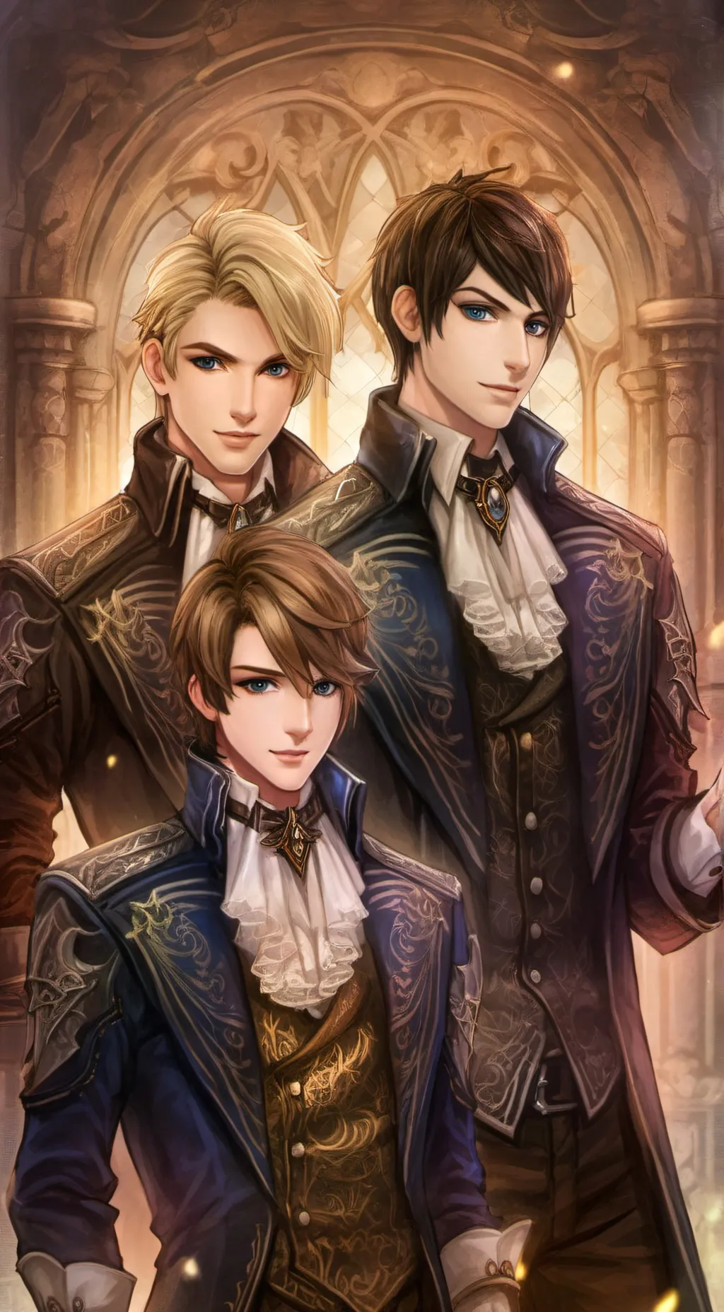 ai character: sturniolo triples  background