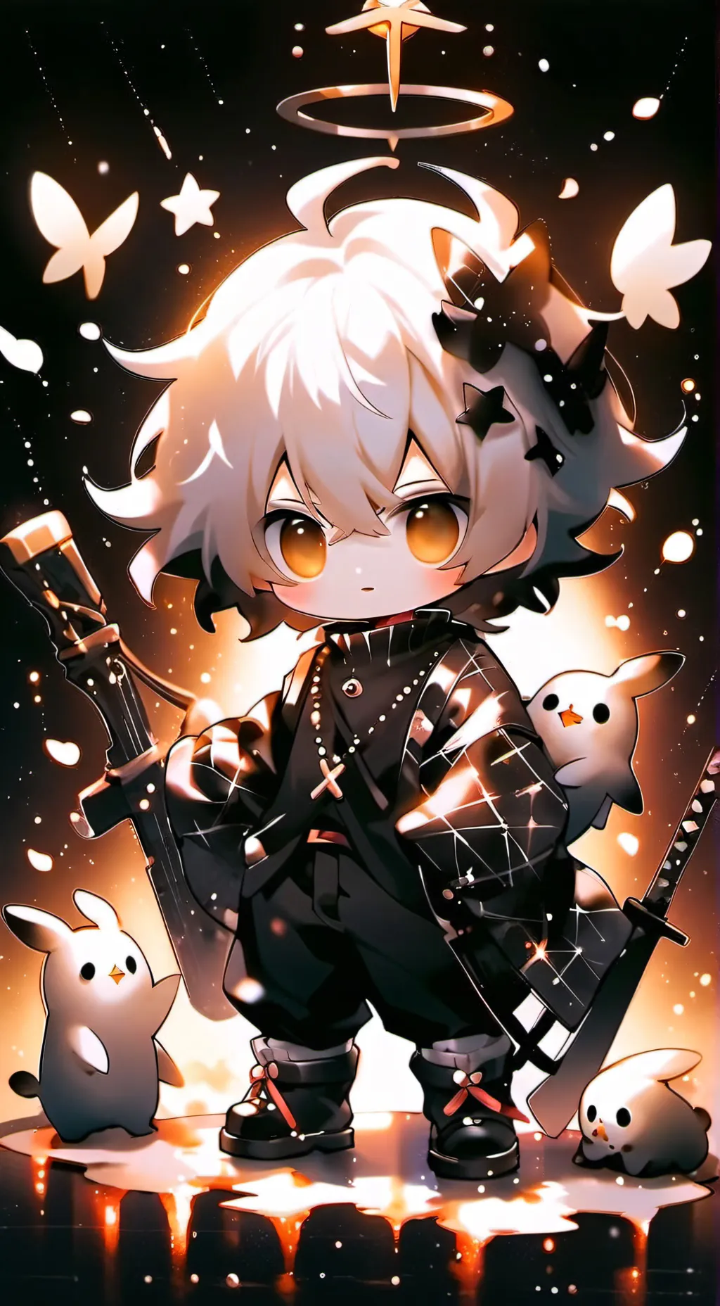 ai character: Cb animals  background