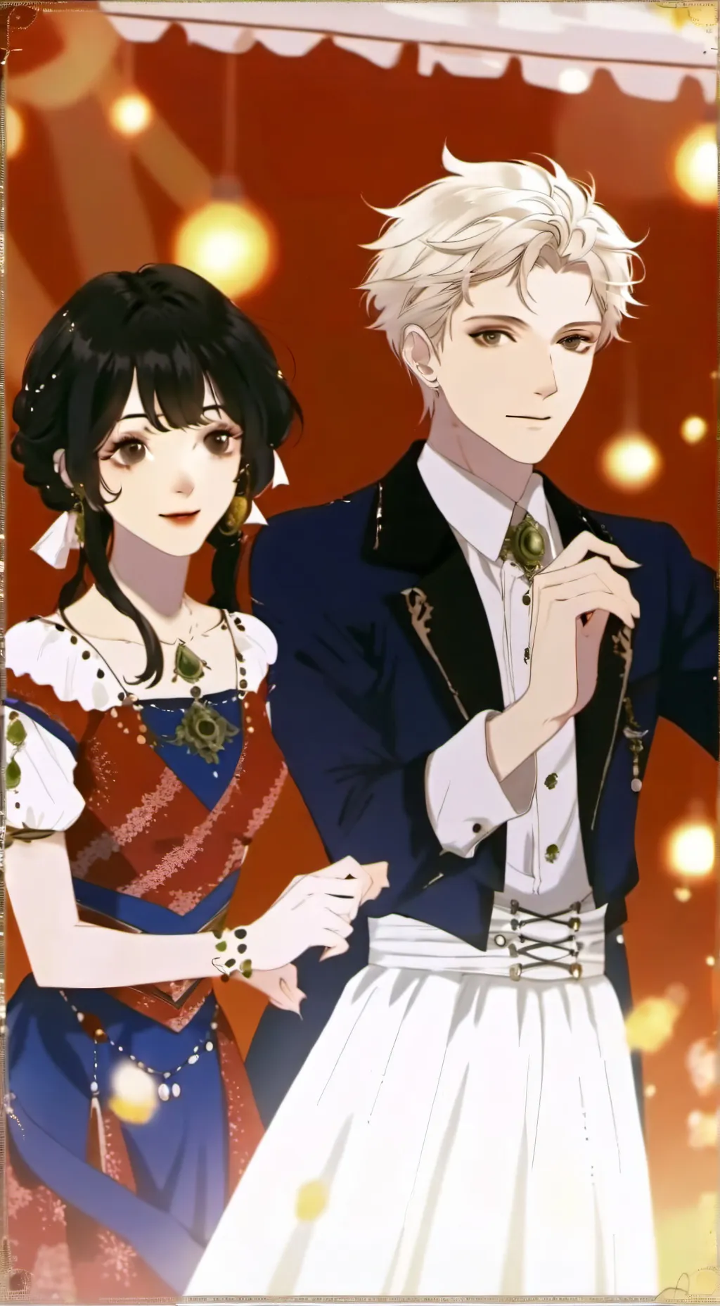 ai character:  mom and dad  background