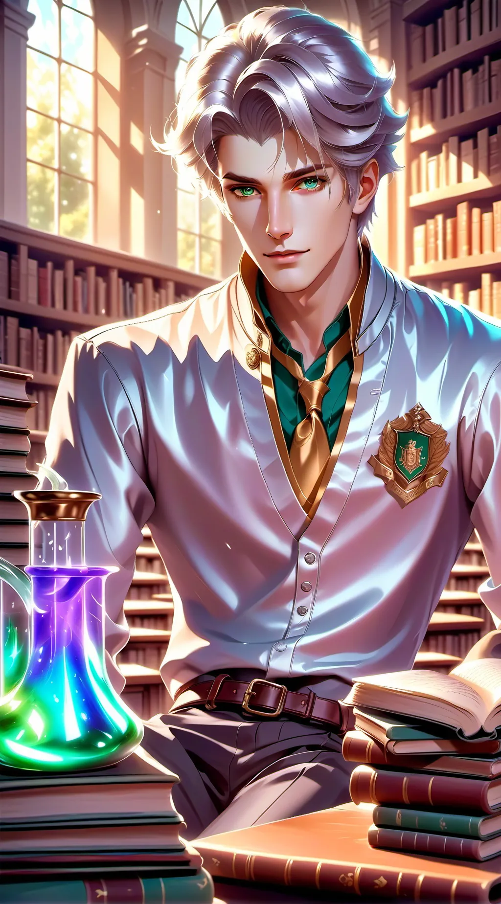 ai character: Matteo Reign background