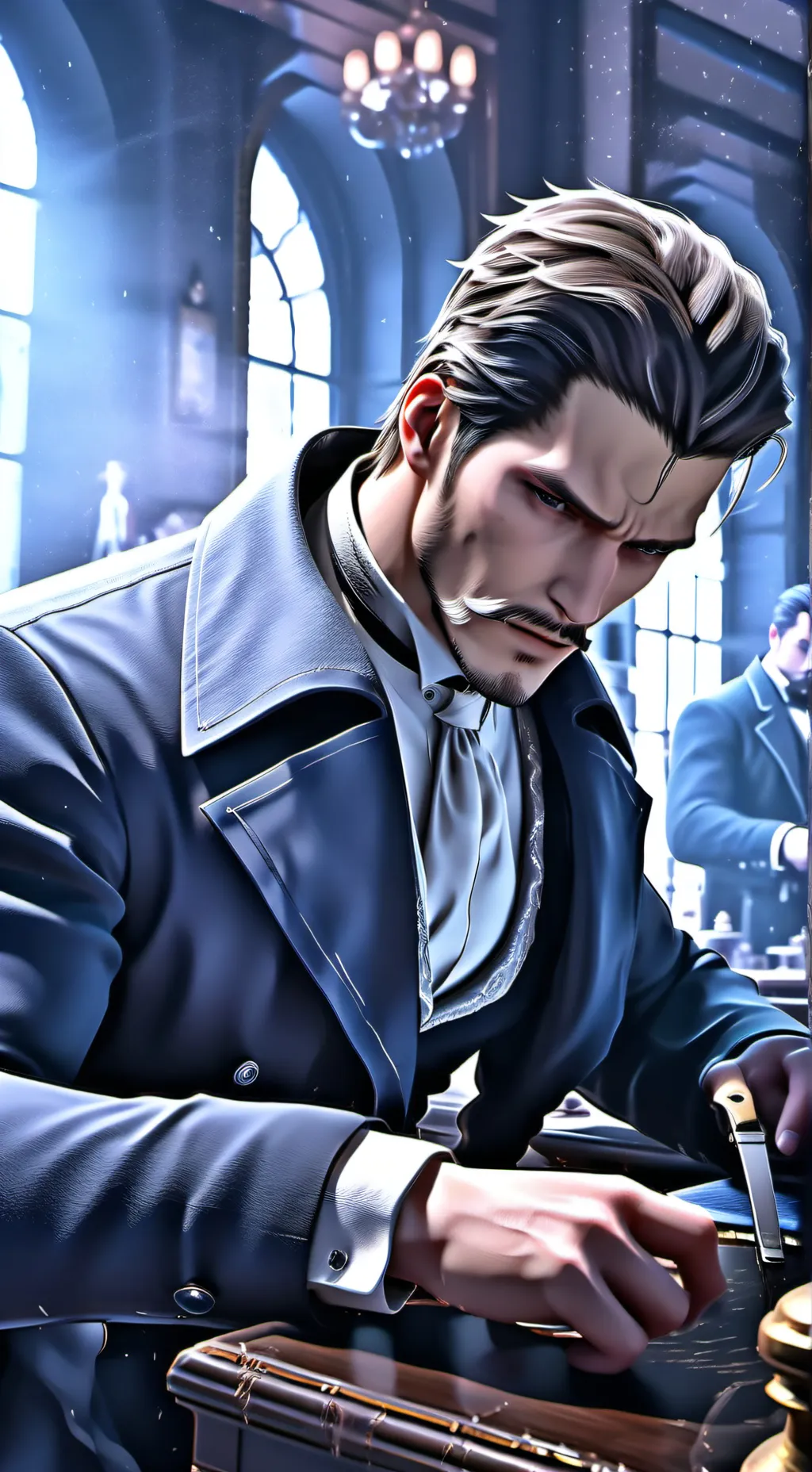 ai character: The Unyielding Toi background