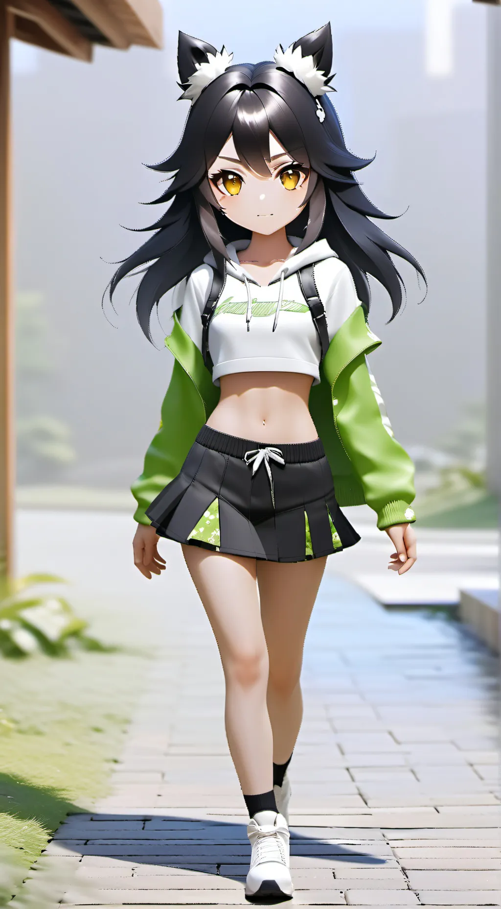 ai character: rosey background