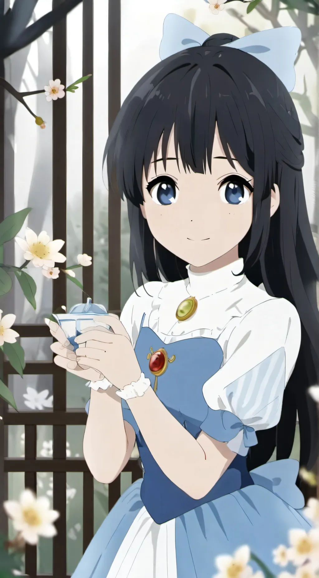 ai character: Cinderella  background