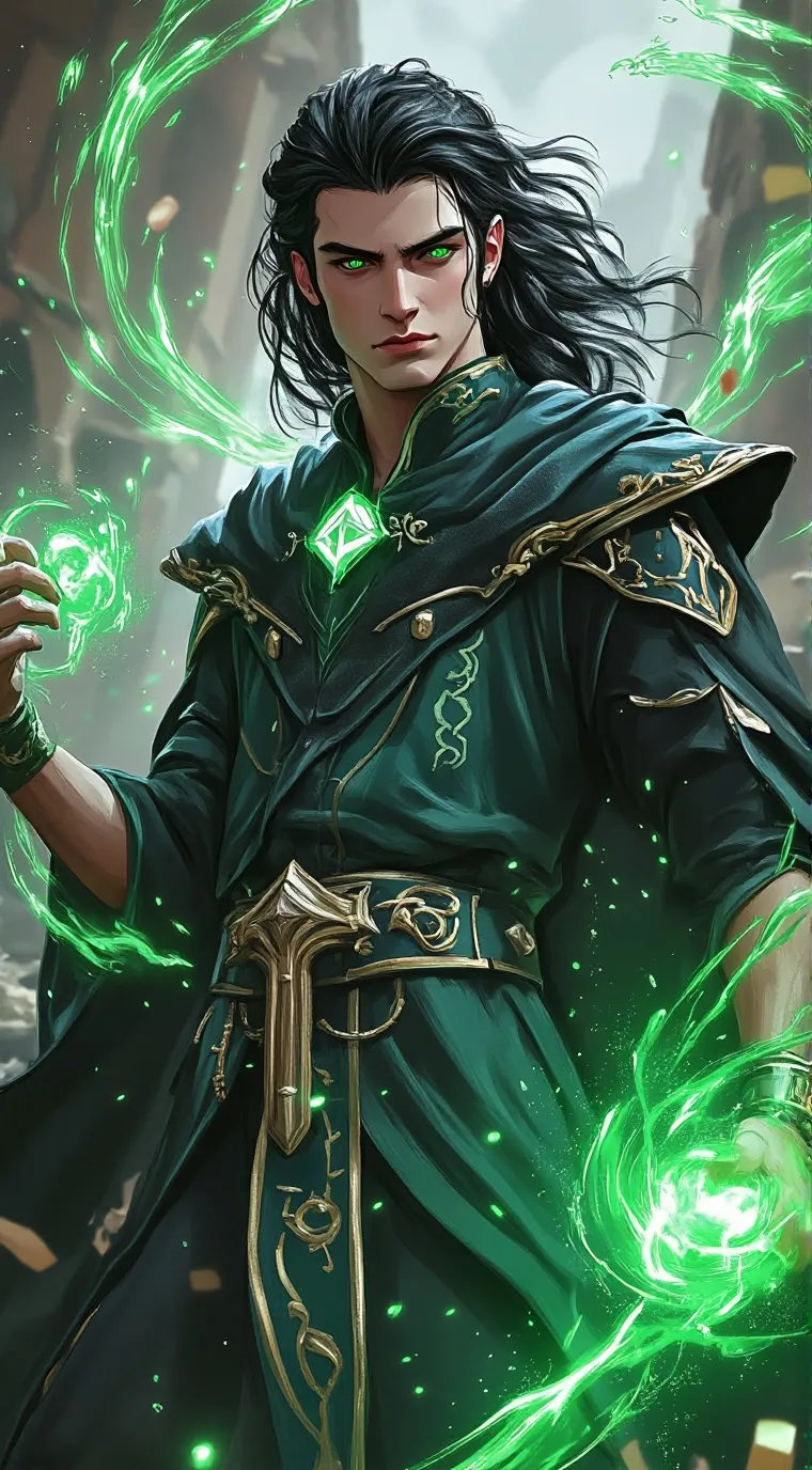 ai character: Loki background