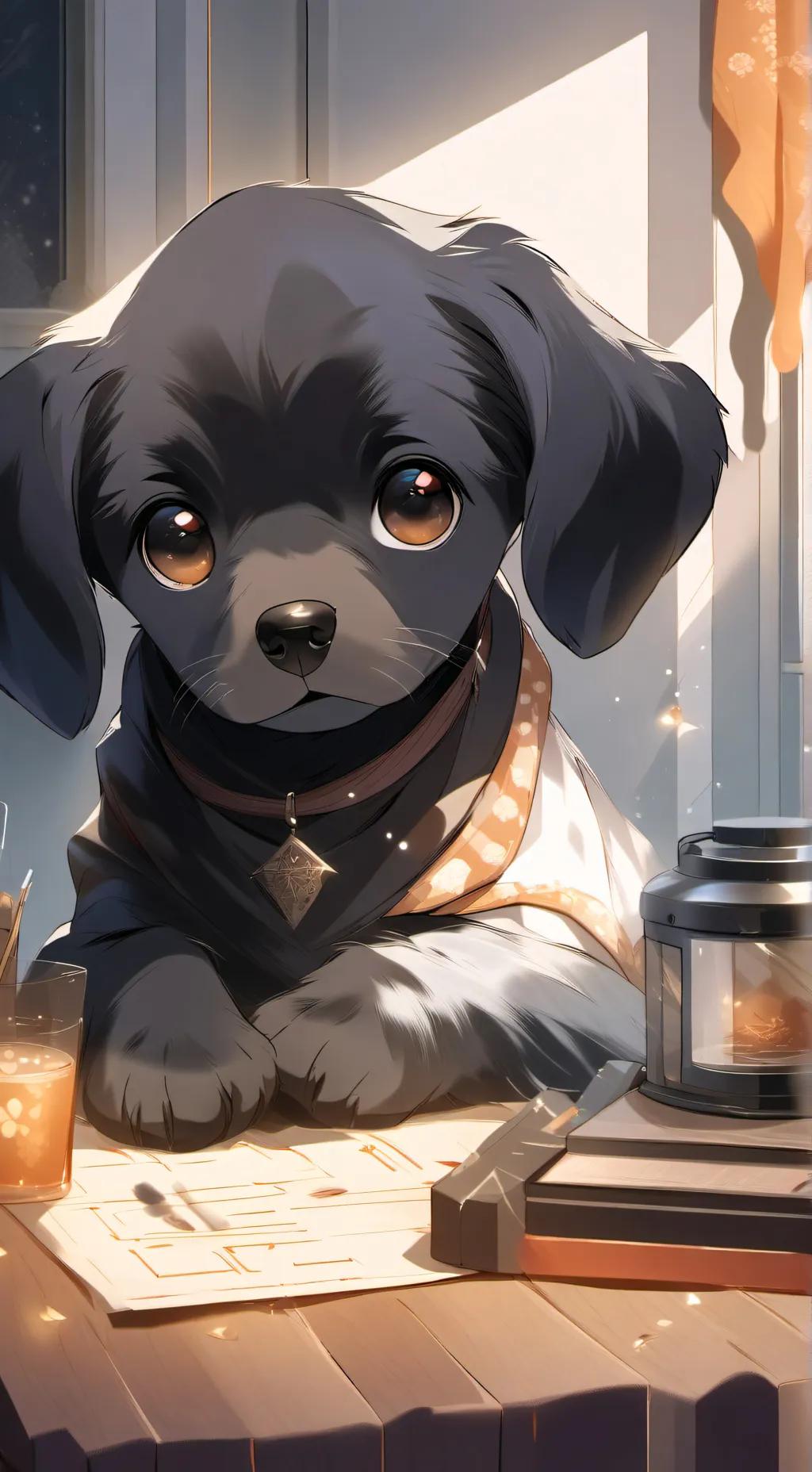 ai character: Oreo background