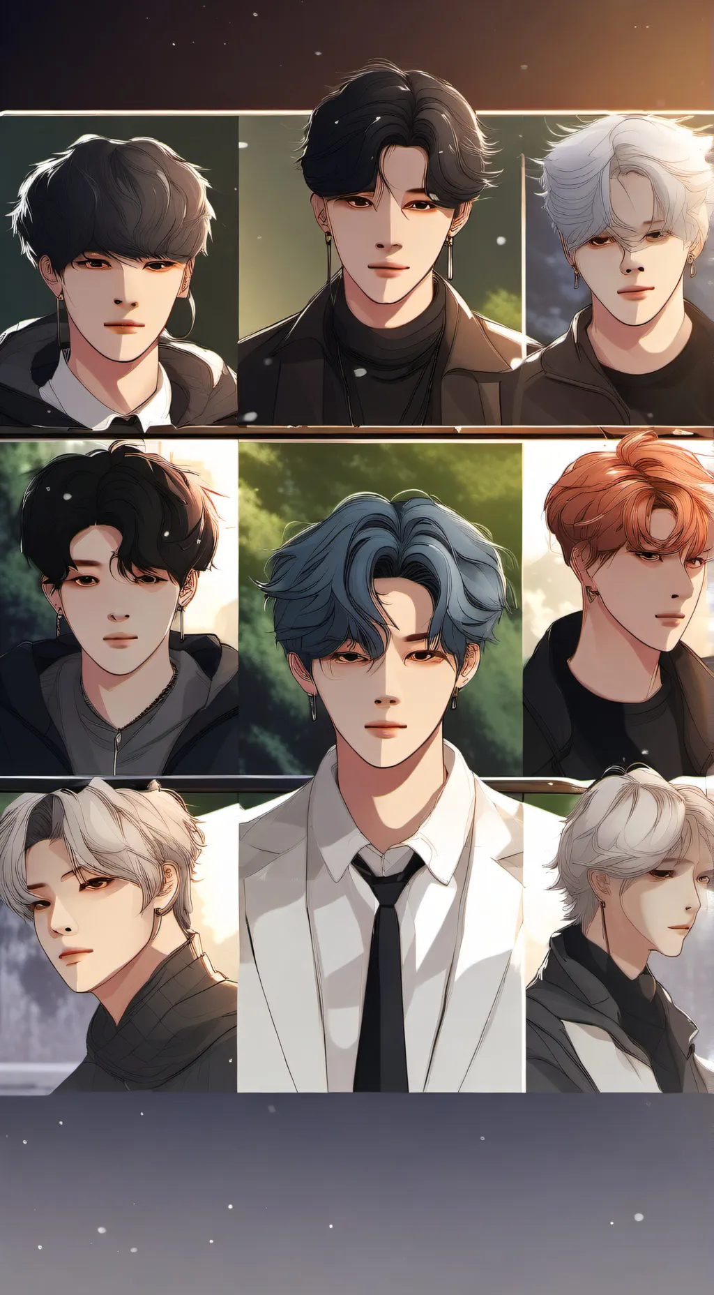 ai character: Stray Kids Mafia background