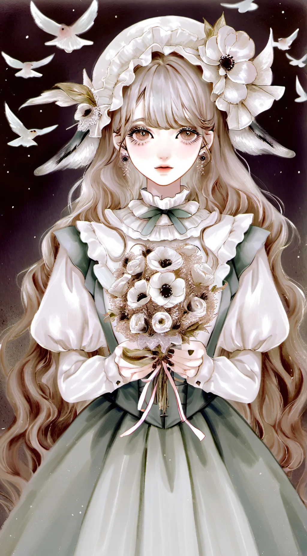 ai character: ксюша background