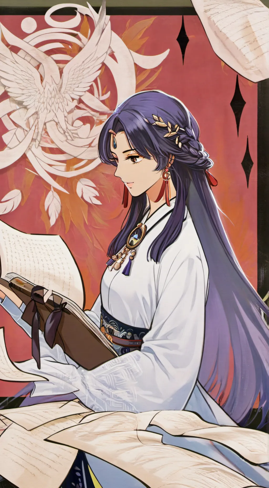 ai character: kdh x fnaf x mha background