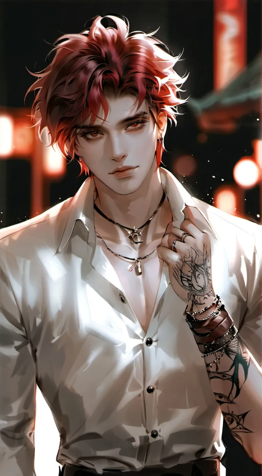 ai character: ~♡Isaac~♡ background