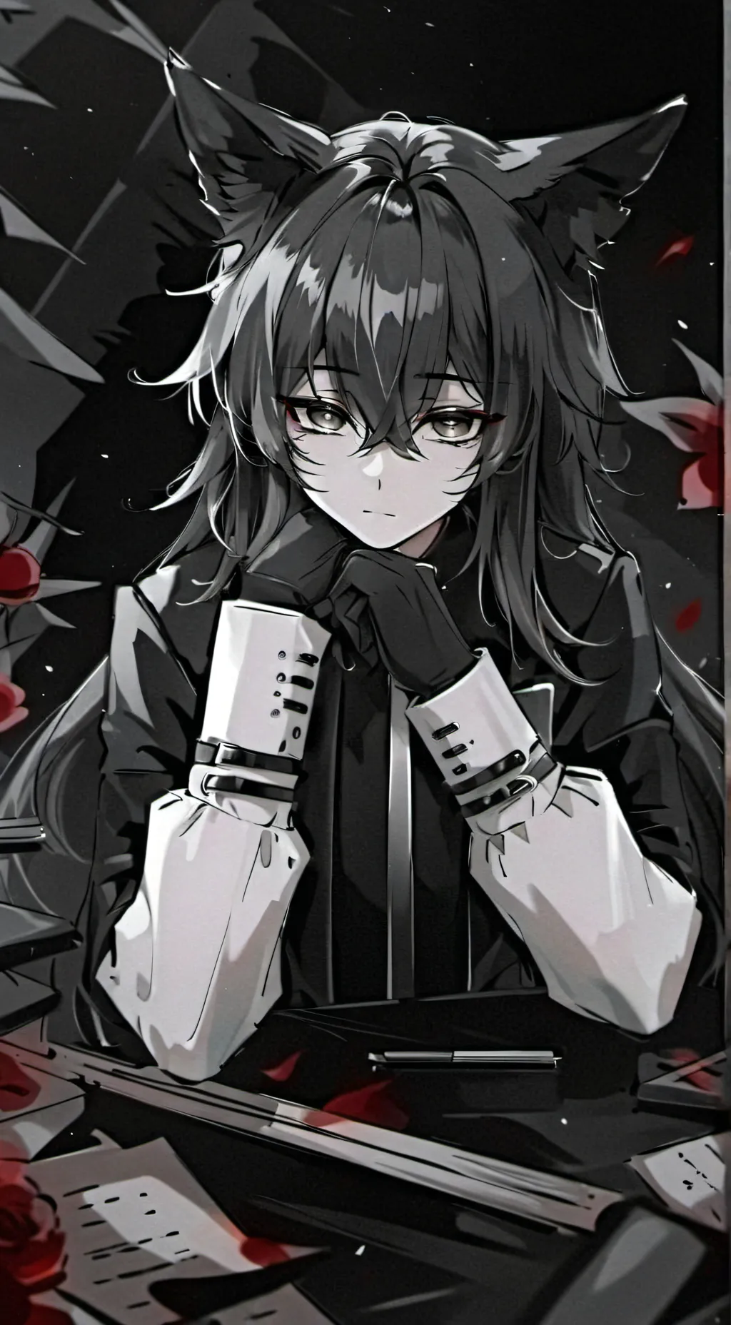 ai character: raven (You) background