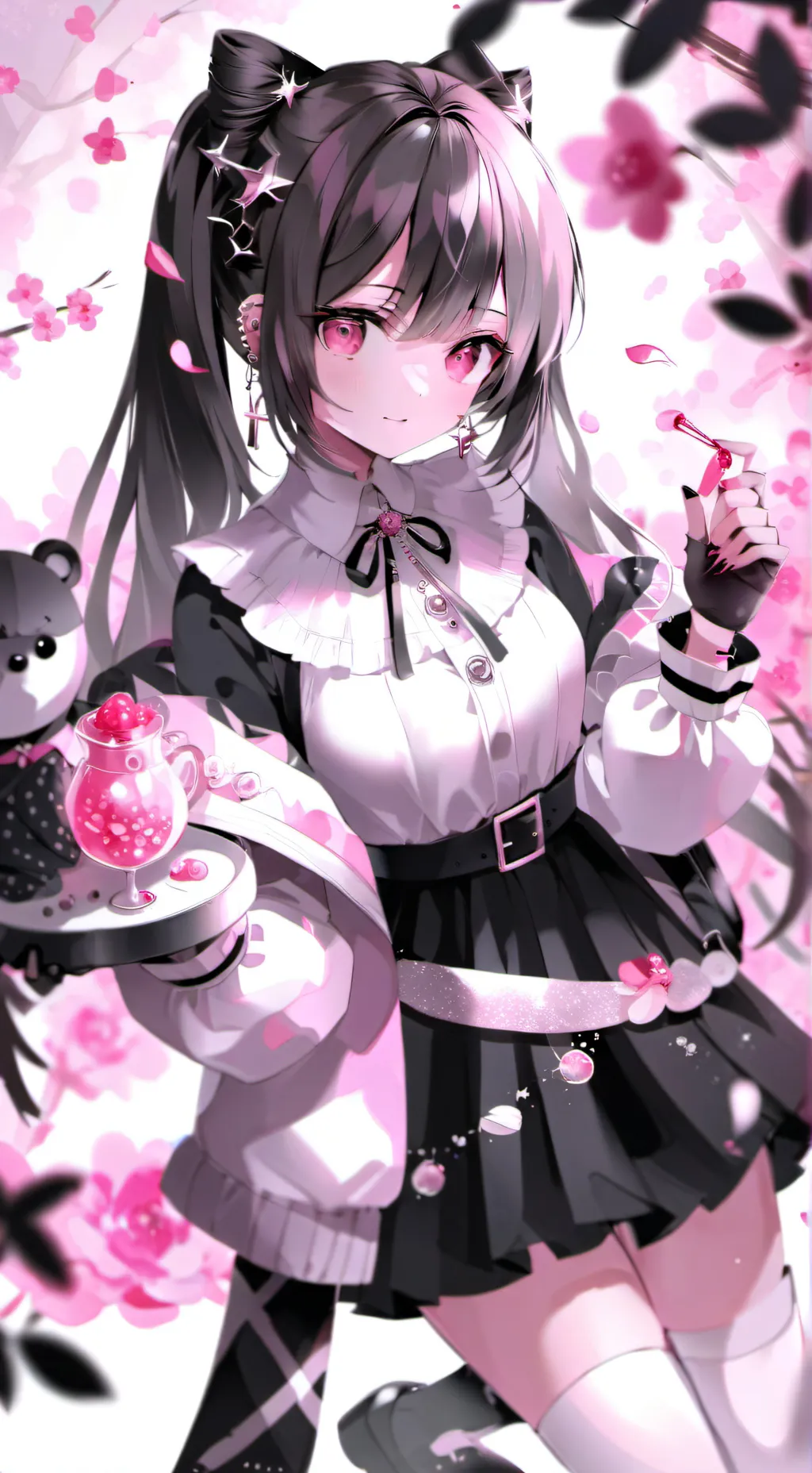 ai character: lily background