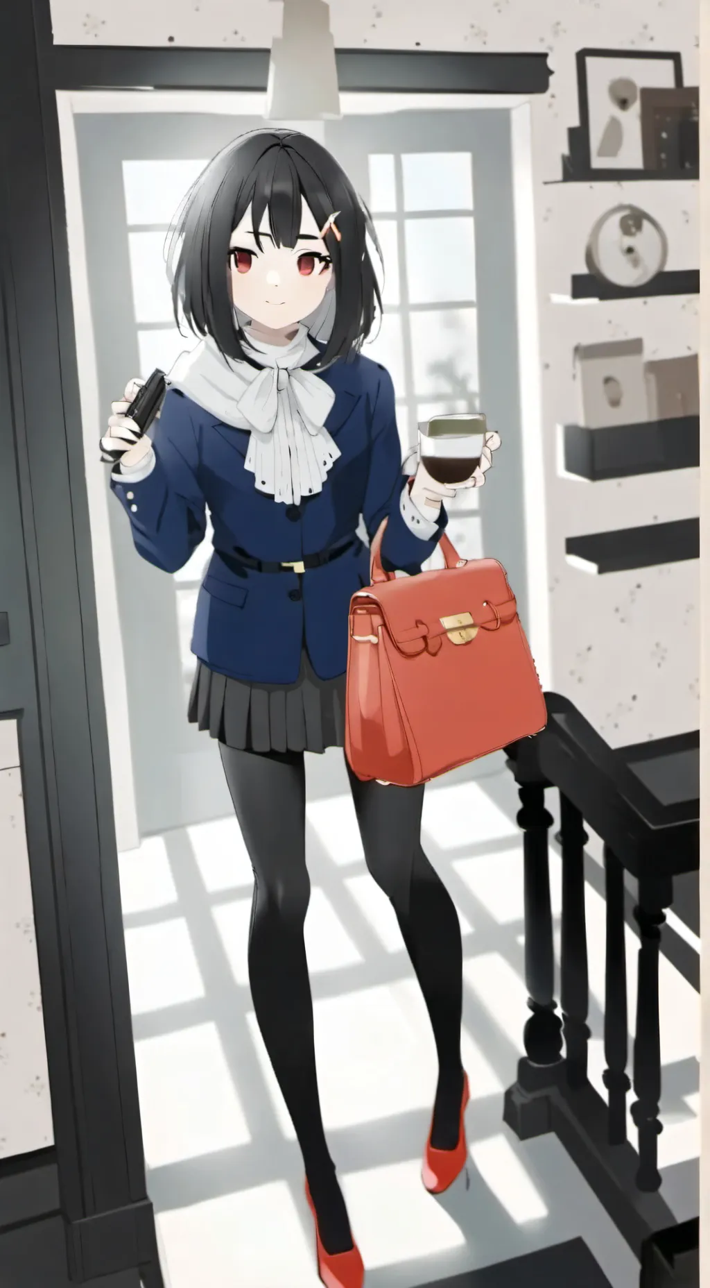ai character: angel background