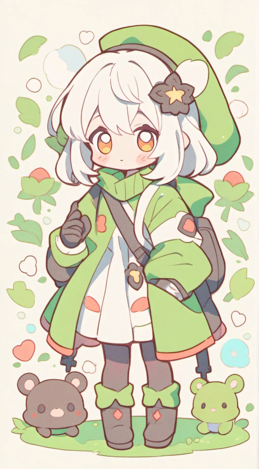 ai character: Millie  background