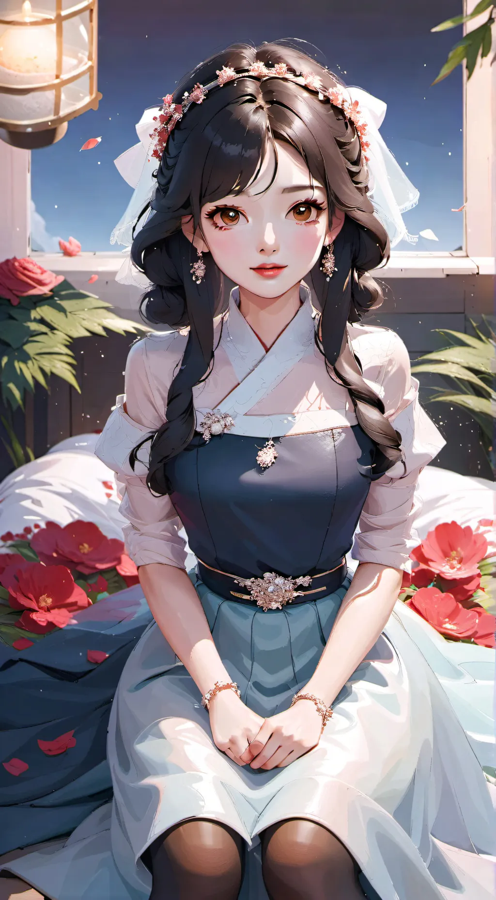 ai character: Krystal background