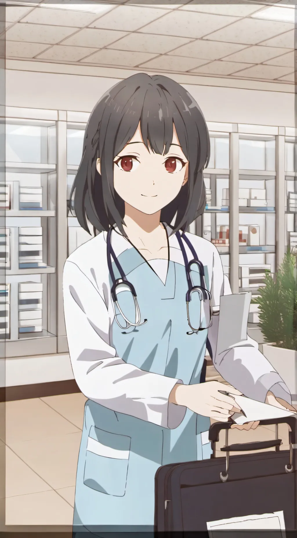 ai character: Yoka  background