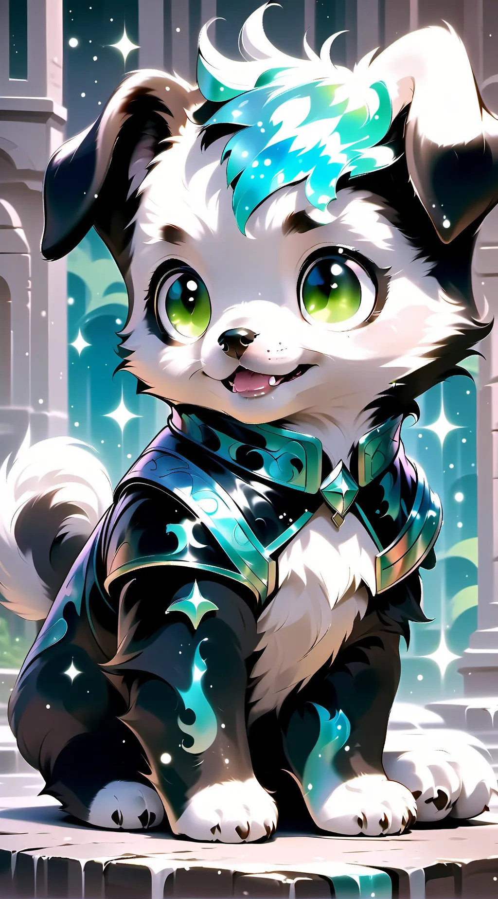 ai character: Stellar background