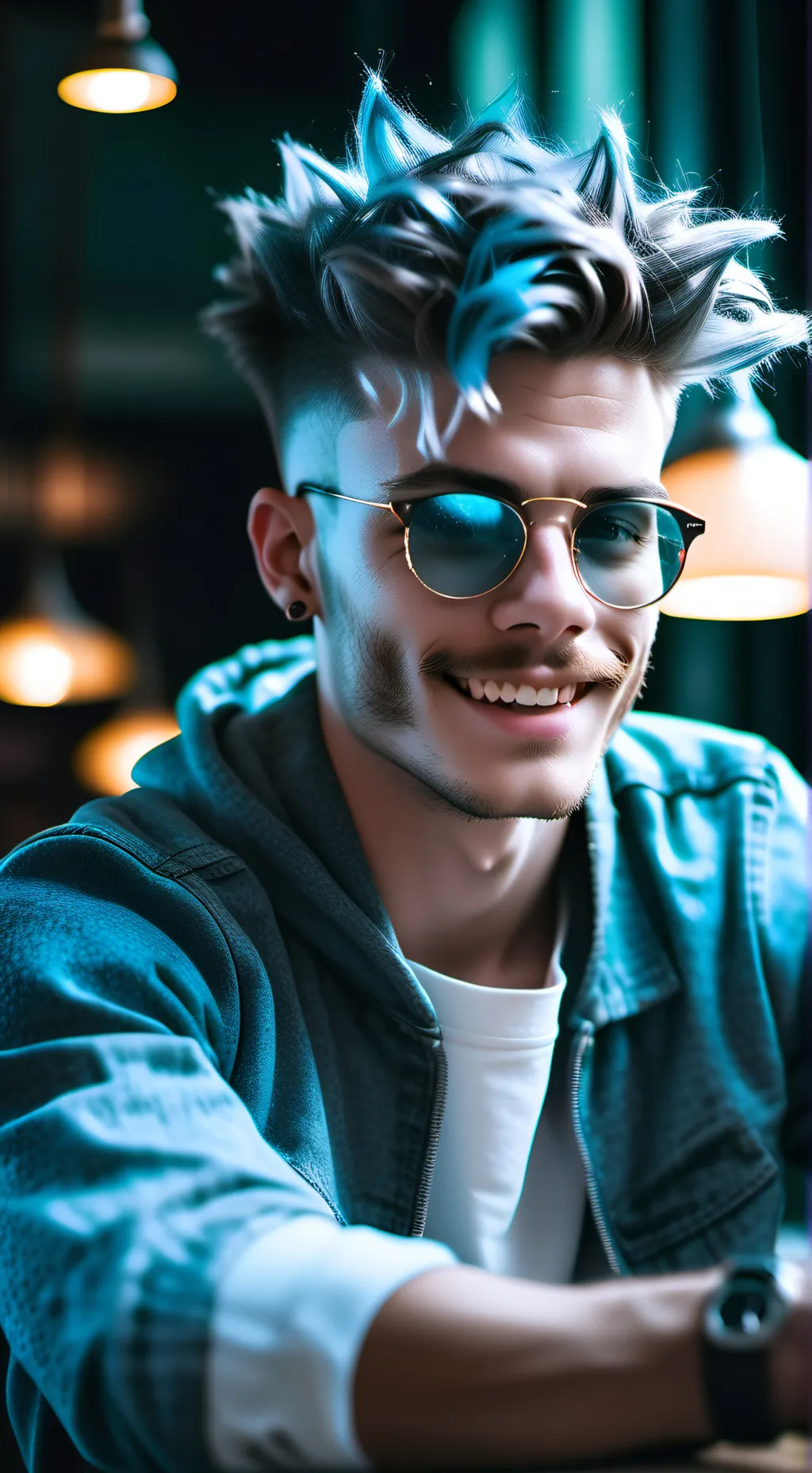 ai character: Mike the Influence background