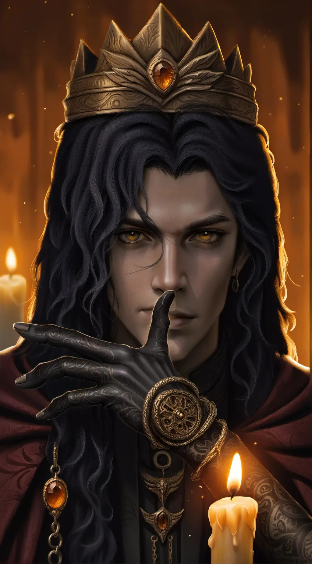 ai character: LUCCI ABEL background