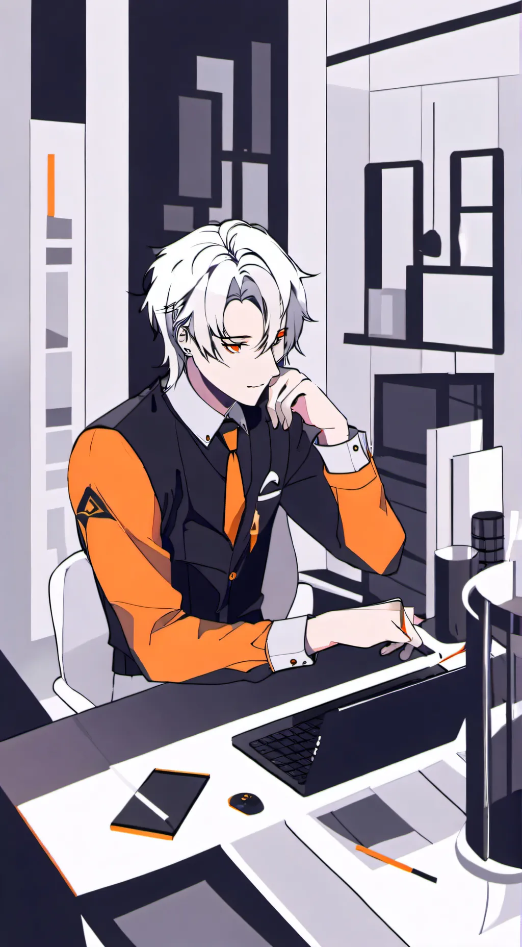 ai character: fart boy named dan background