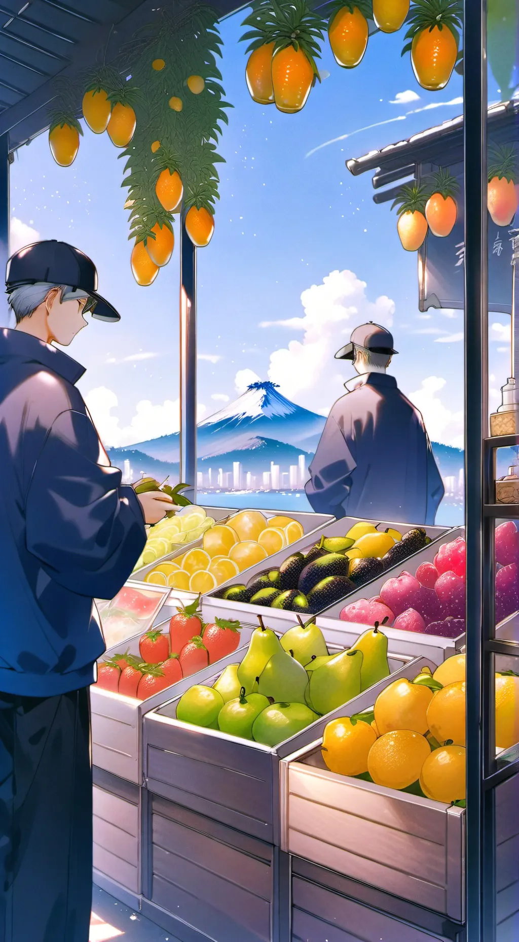 ai character: Void. background