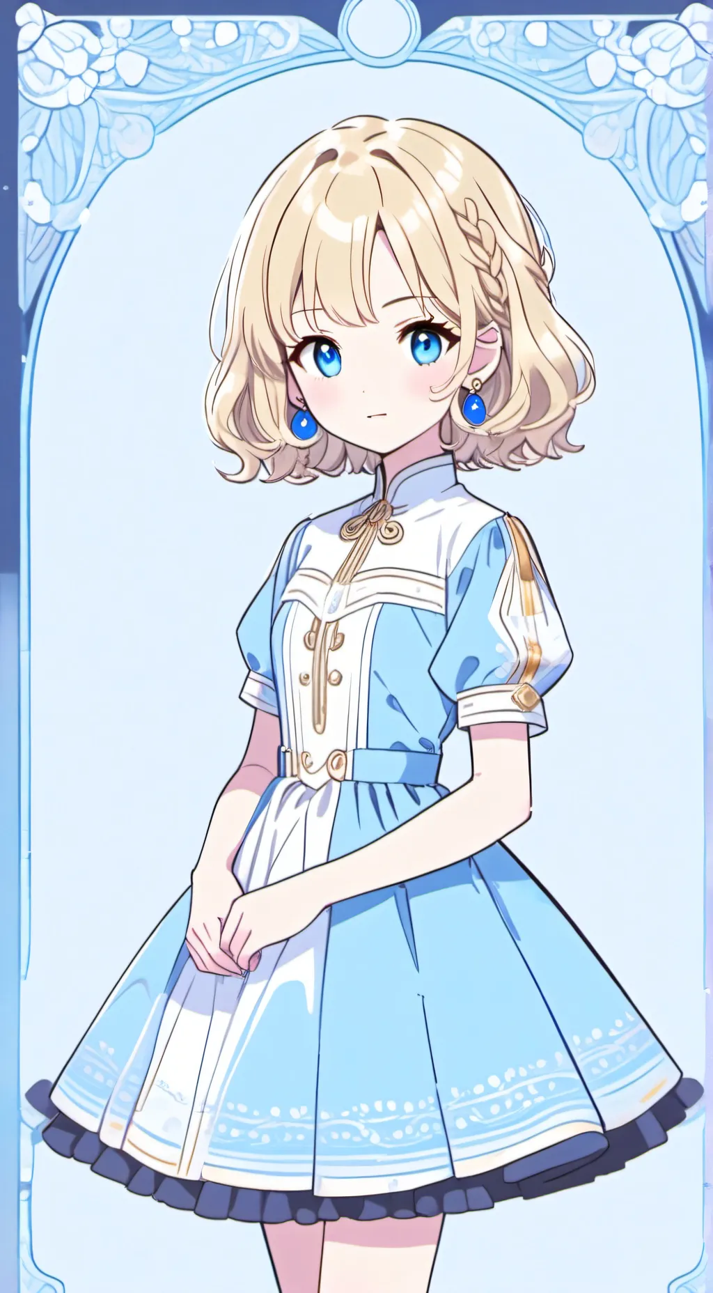 ai character: Yuliya  background