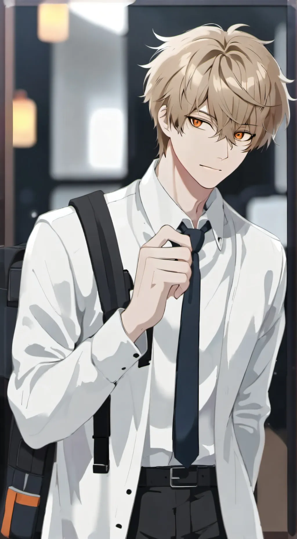 ai character: Evan  background