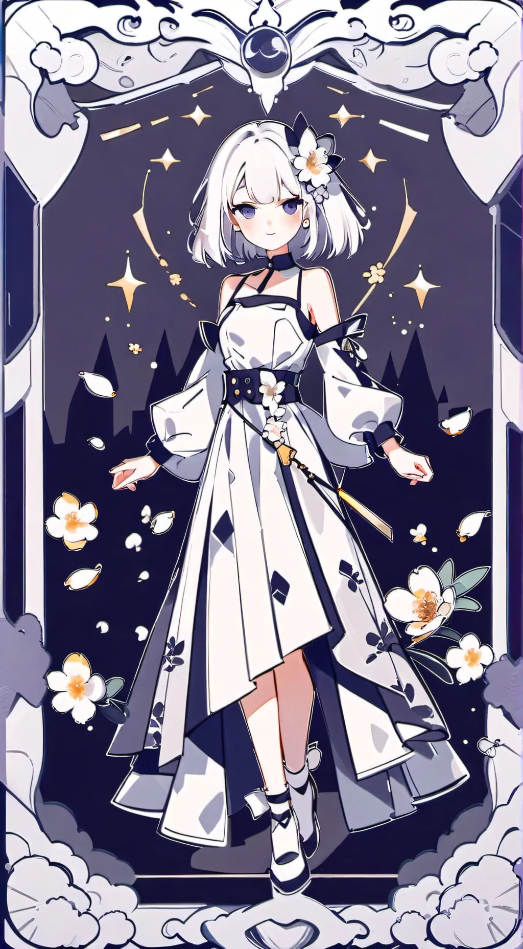 ai character: Kpop Demon Hunter  background