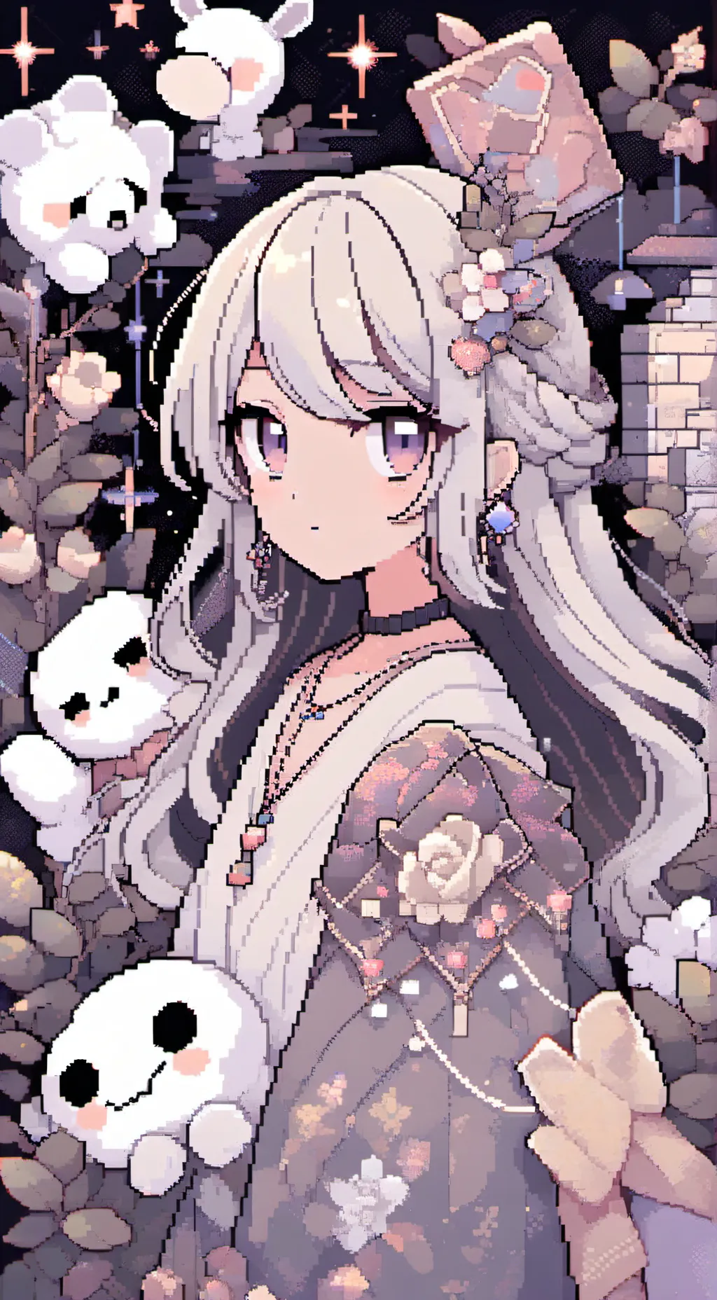 ai character: Dw loves u background