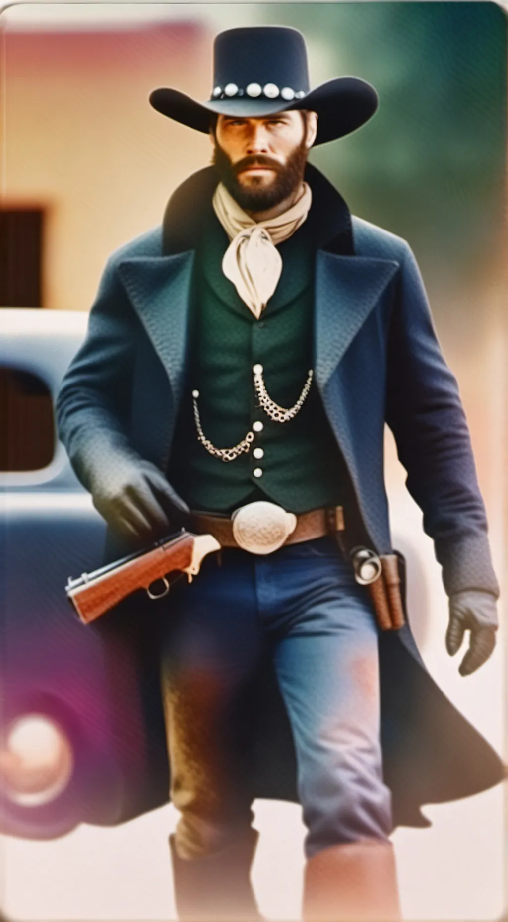 ai character: Staton Cree  background