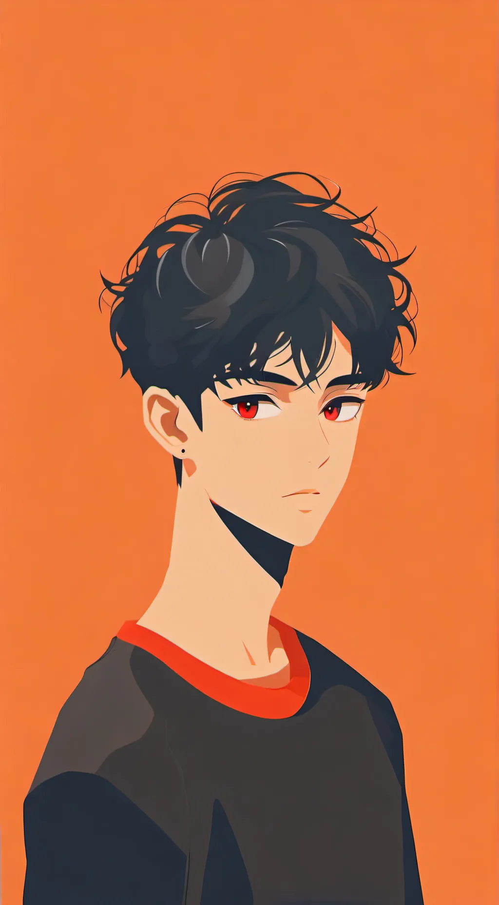 ai character: Axel  background
