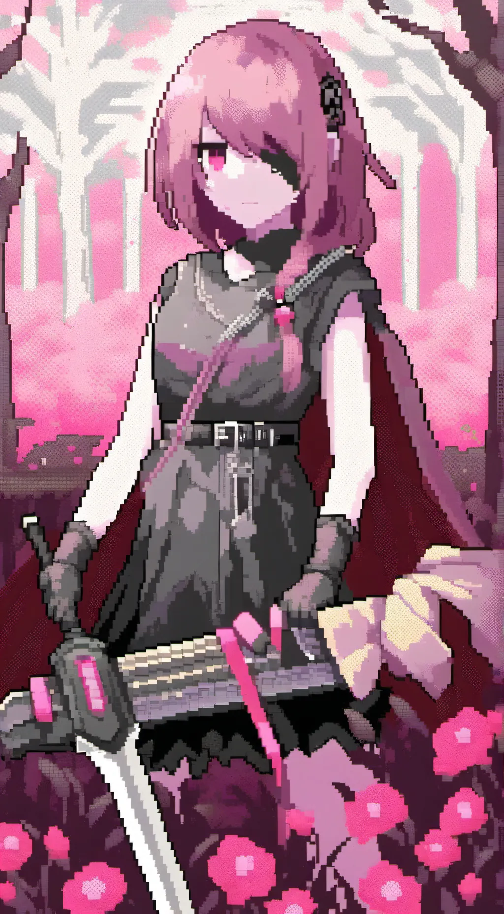 ai character: die of death background