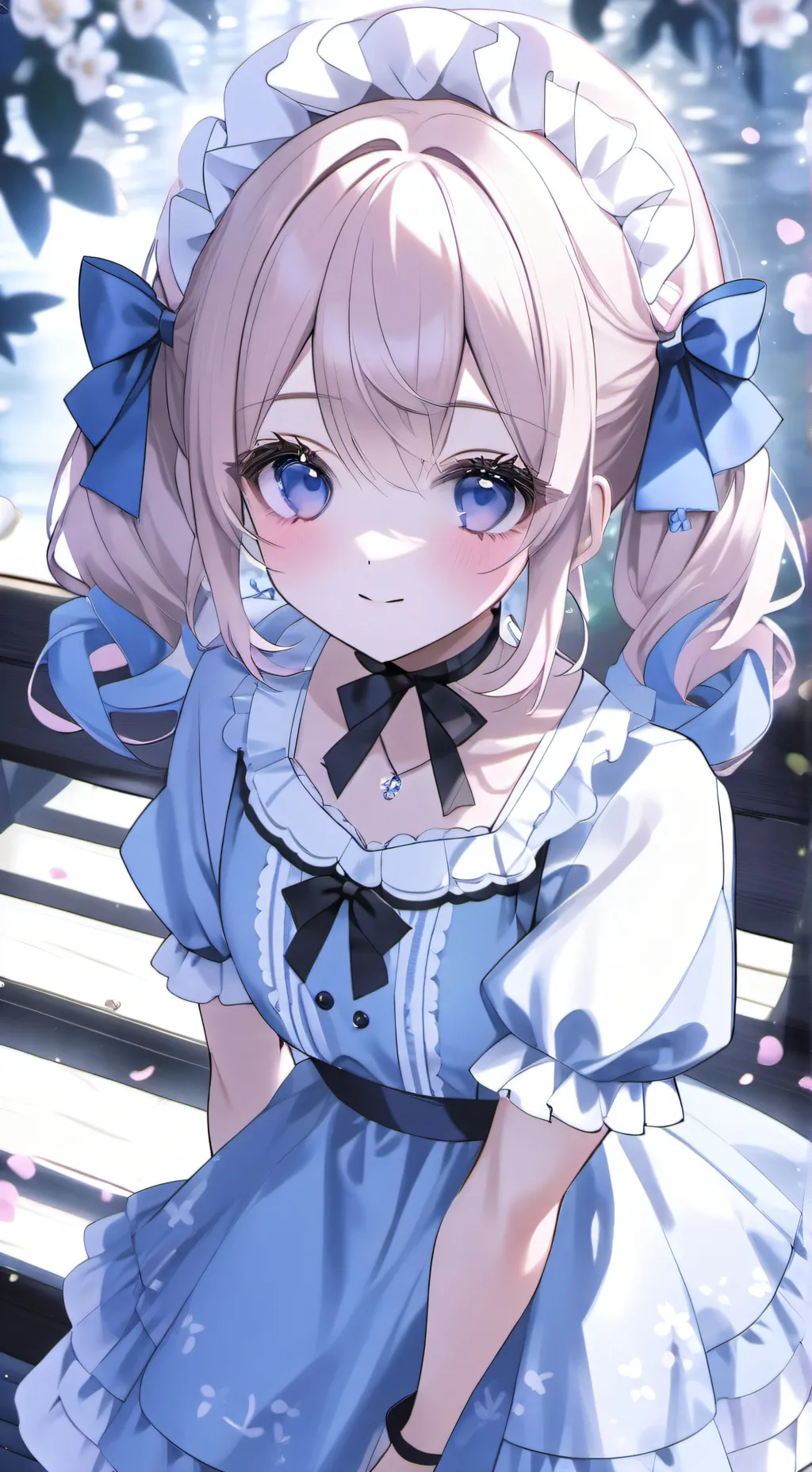 ai character: lily background