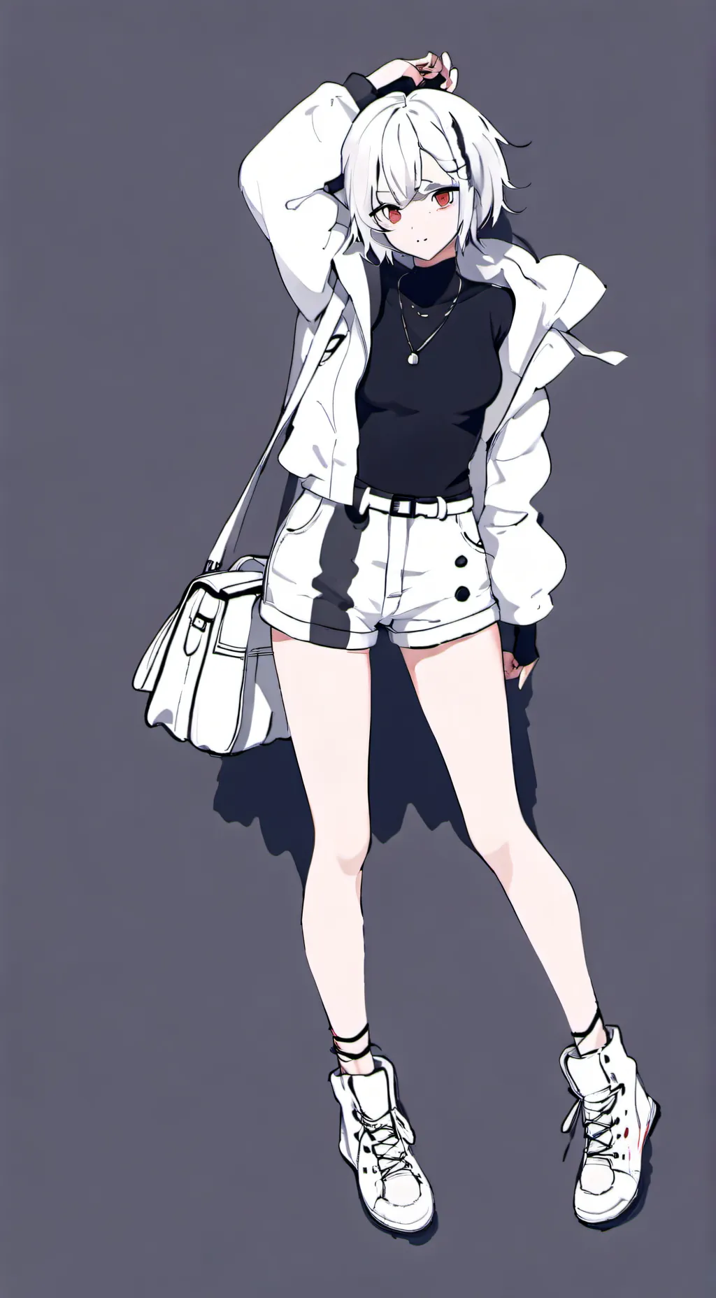 ai character: gatita agreciva background