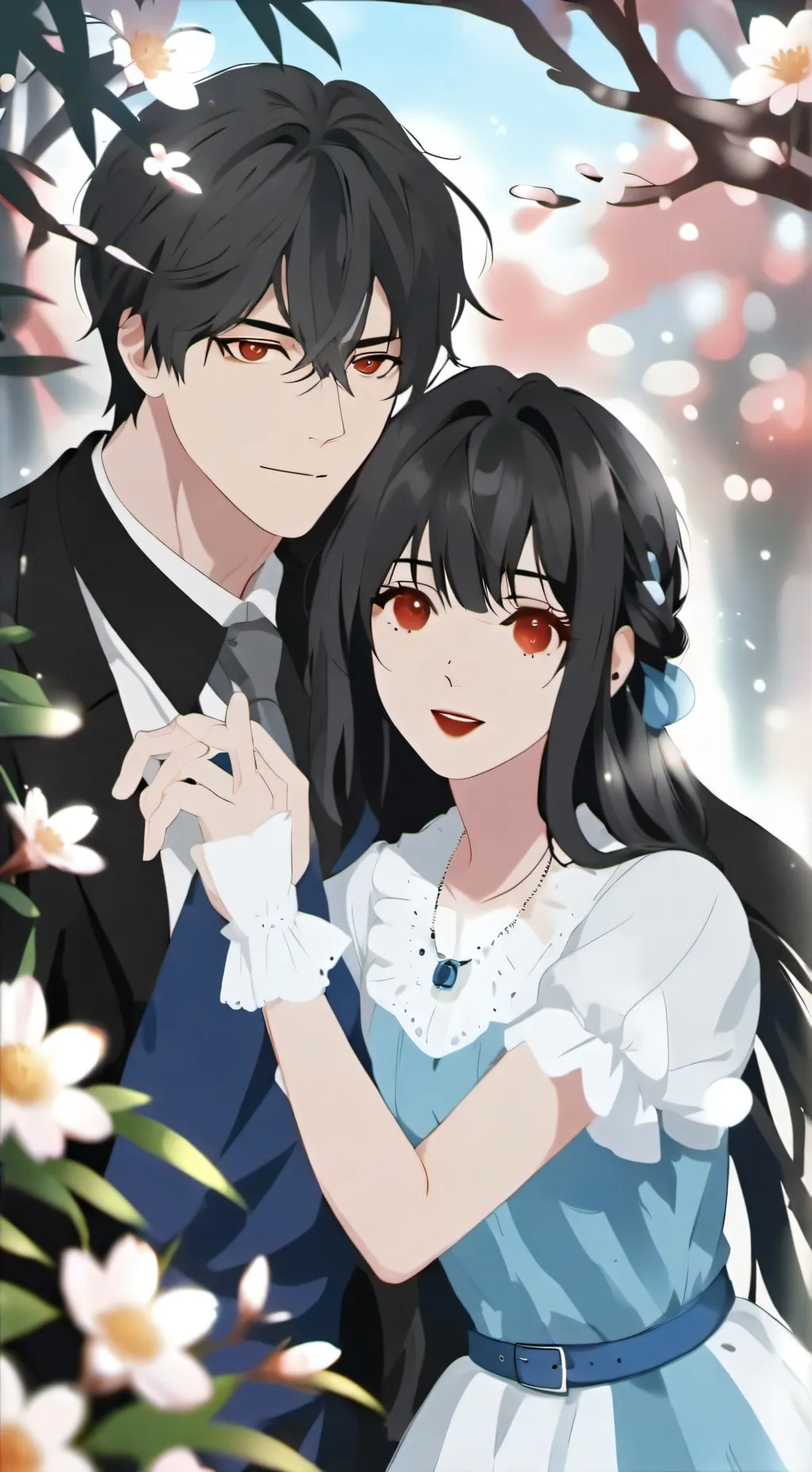 ai character: Leon and Alexandra background