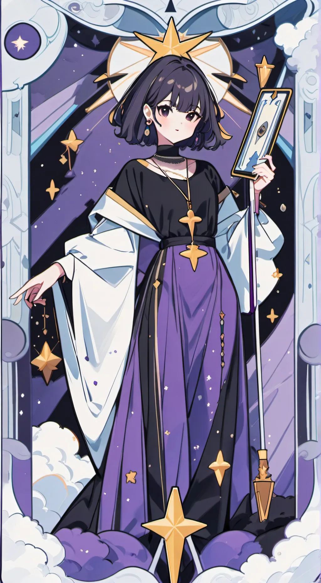 ai character: mika background