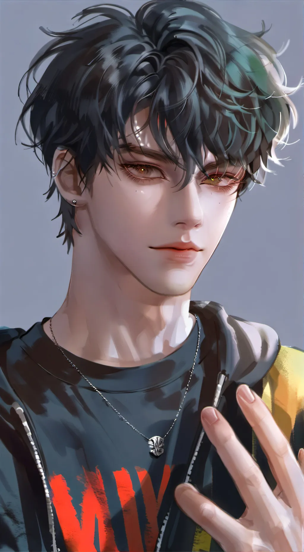 ai character: Jake(>︿<) background