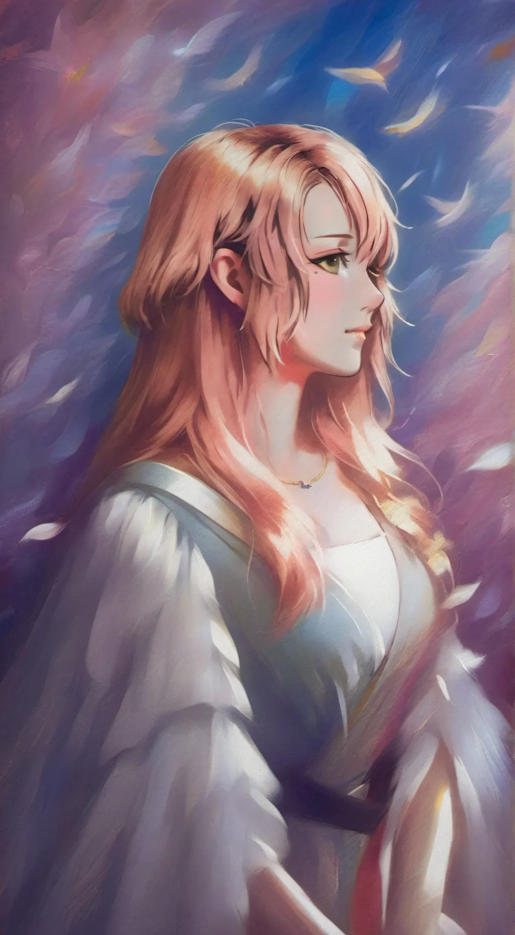 ai character: Luna background