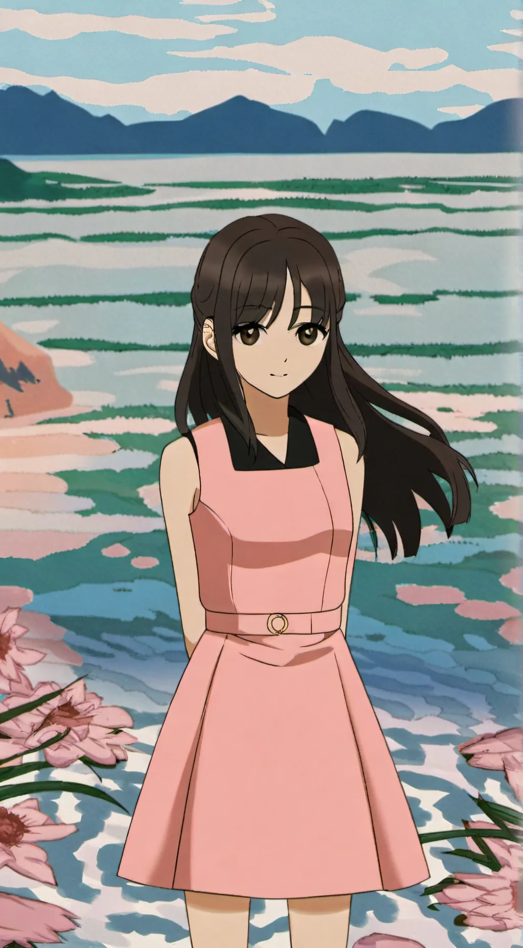 ai character: Ainhoa  background